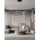 VK/04252PE/CG/W/4060 - Φωτιστικό LED κρεμαστό, 200-240V, 74W, 3000K, 4.588lm, CRI>80, IP20, ø60cm+ø40cm, σαμπανιζέ VK/04252PE/CG/W/4060 - Φωτιστικό LED κρεμαστό, 200-240V, 74W, 3000K, 4.588lm, CRI>80, IP20, ø60cm+ø40cm, σαμπανιζέ