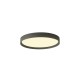 VK/04566/CE/B/W/60 - Φωτιστικό LED οροφής, μαύρο. 3000K. 48W. 3.615lm. ø60cm. IP20