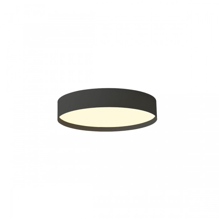 VK/04567/CE/B/W/60 - Φωτιστικό LED οροφής, μαύρο. 3000K. 52W. 3.328lm. ø60cm. IP20