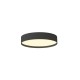 VK/04567/CE/B/W/60 - Φωτιστικό LED οροφής, μαύρο. 3000K. 52W. 3.328lm. ø60cm. IP20