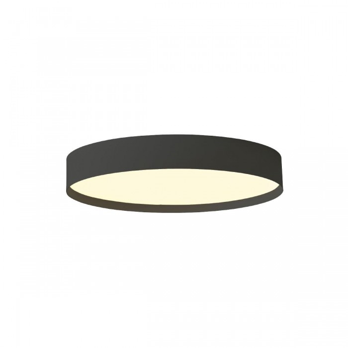 VK/04567/CE/B/W/80 - Φωτιστικό LED οροφής, μαύρο. 3000K. 83W. 5.535lm. ø80cm. IP20