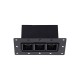 VK/04266TR/B/3/C  - Χωνευτό σταθερό φωτιστικό trimless led, 4W, 4000K, 535lm, 8°, CRI>90, IP20, μαύρο
