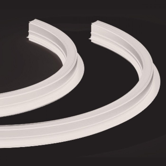 VK/04598/TR/R/50/W - EIVA, Led μαγνητική ράγα λεπτή 48V. DALI, καμπυλωτή, χωνευτή trimless R50εκ., λευκή VK/04598/TR/R/50/W - EIVA, Led μαγνητική ράγα λεπτή 48V. DALI, καμπυλωτή, χωνευτή trimless R50εκ., λευκή