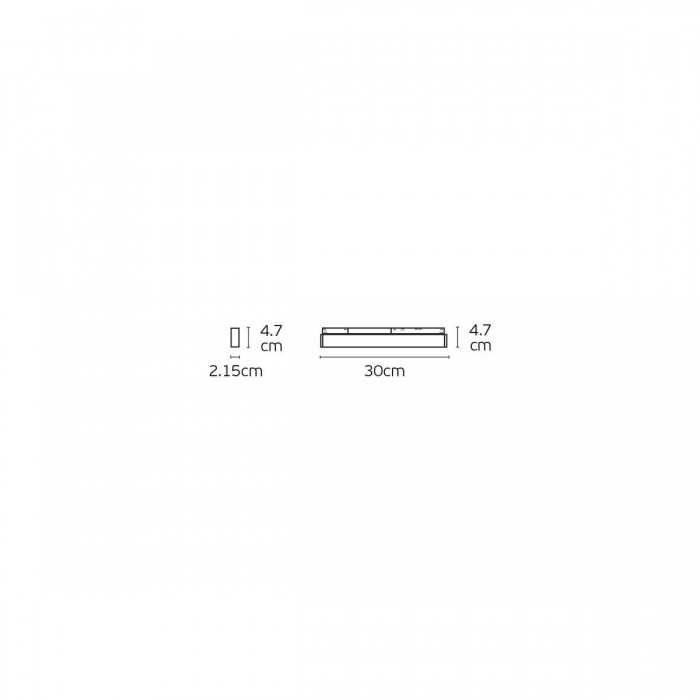 VK/04600/TR/DA/30/B/W -<p>EIVA, Led φωτιστικό για Led μαγνητική ράγα λεπτή 48V, DALI, 3000K, 1.141lm, 9W, CRI>90, 30cm, IP20, μαύρο</p>