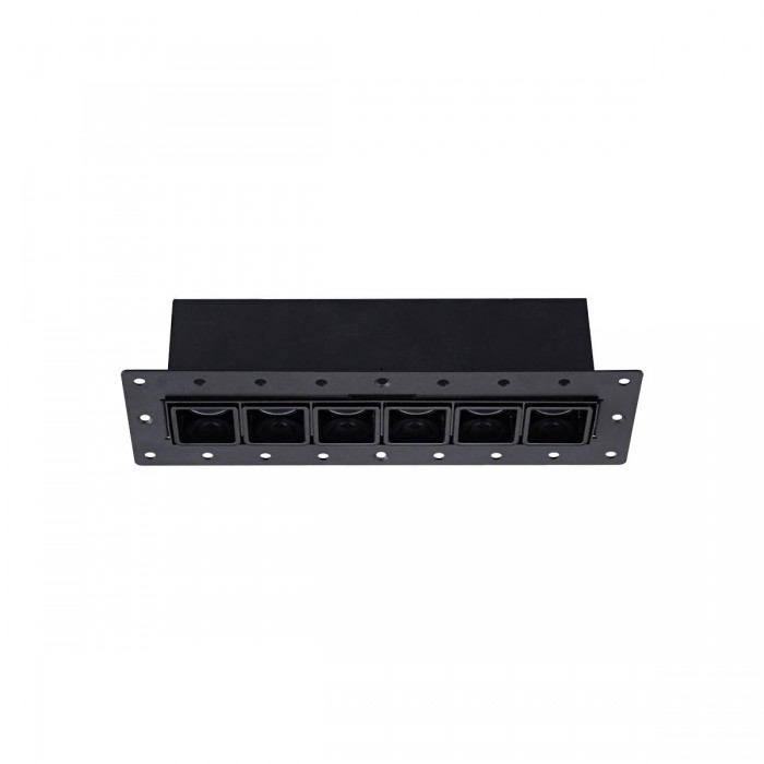 VK/04266TR/B/6/C - Χωνευτό σταθερό φωτιστικό trimless led, 10W, 4000K, 1336lm, 8°, CRI>90, IP20, μαύρο VK/04266TR/B/6/C - Χωνευτό σταθερό φωτιστικό trimless led, 10W, 4000K, 1336lm, 8°, CRI>90, IP20, μαύρο