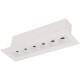VK/04266TR/W/6/C - Χωνευτό σταθερό φωτιστικό trimless led, 10W, 4000K, 1336lm, 8°, CRI>90, IP20, λευκό