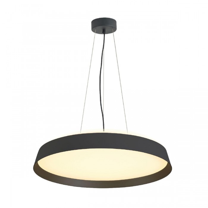 VK/04570/PE/B/W/80 -<p>Φωτιστικό LED κρεμαστό, ντιμαριζόμενο, Up/down. 3000K. 92W (78W Down+14W Up). 5.665lm. Ø80cm. CRI>80. IP20, μαύρο</p>