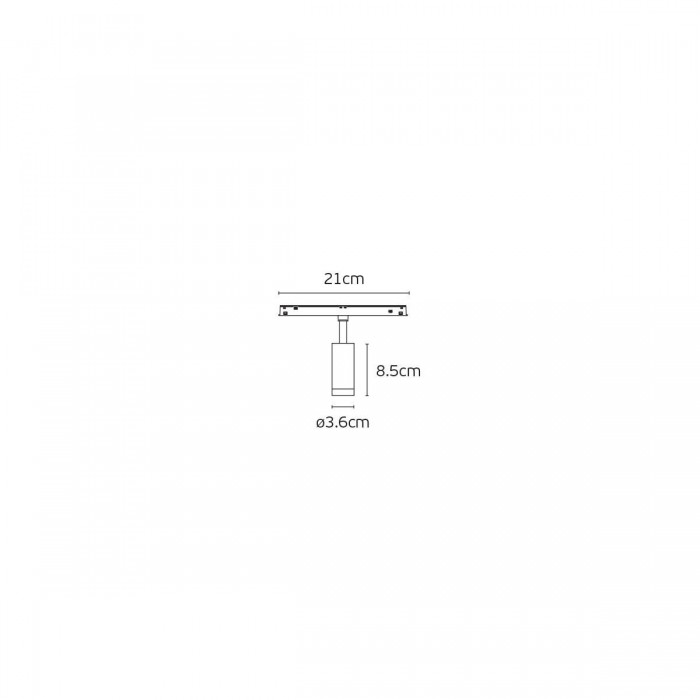 VK/04604/TR/DA/B/W - EIVA, Led φωτιστικό για Led μαγνητική ράγα λεπτή 48V, DALI, 3000K, 711lm, 7W, CRI>90, ø3.6x8.5cm, IP20, μαύρο (χωρίς δακτύλιο συγκράτησης) VK/04604/TR/DA/B/W - EIVA, Led φωτιστικό για Led μαγνητική ράγα λεπτή 48V, DALI, 3000K, 711lm, 7W, CRI>90, ø3.6x8.5cm, IP20, μαύρο (χωρίς δακτύλιο συγκράτησης)