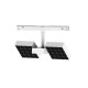 VK/04606/TR/DA/W-B/W - EIVA, Led φωτιστικό για Led μαγνητική ράγα λεπτή 48V, DALI, 3000K. 2.087lm. 20W. 45°, CRI>90, IP20. Λευκό+μαύρο VK/04606/TR/DA/W-B/W - EIVA, Led φωτιστικό για Led μαγνητική ράγα λεπτή 48V, DALI, 3000K. 2.087lm. 20W. 45°, CRI>90, IP20. Λευκό+μαύρο