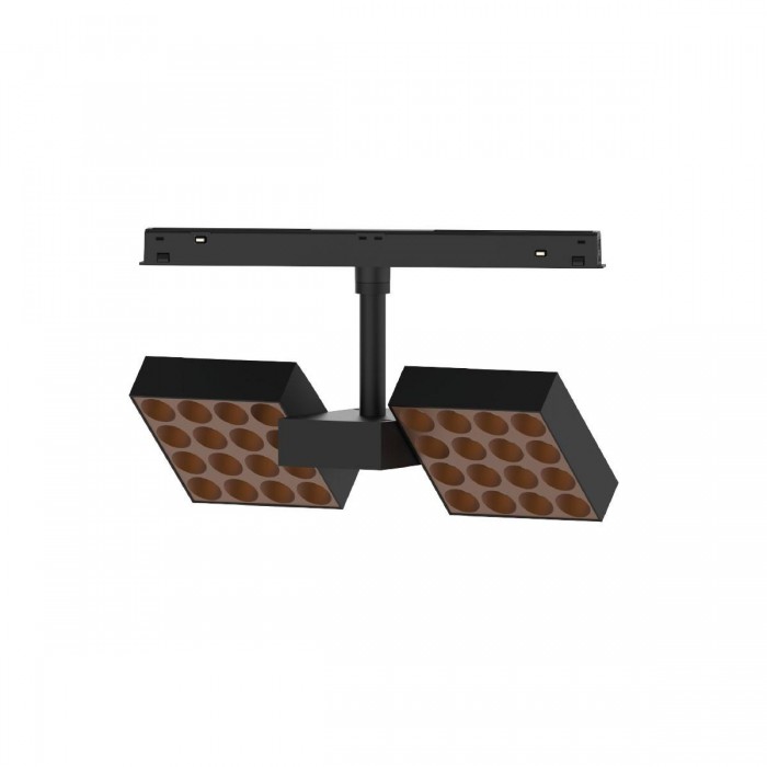 VK/04606/TR/DA/B-TB/W - EIVA, Led φωτιστικό για Led μαγνητική ράγα λεπτή 48V, DALI, 3000K. 2.087lm. 20W. 45°, CRI>90, IP20. Μαύρο+titanium bronze VK/04606/TR/DA/B-TB/W - EIVA, Led φωτιστικό για Led μαγνητική ράγα λεπτή 48V, DALI, 3000K. 2.087lm. 20W. 45°, CRI>90, IP20. Μαύρο+titanium bronze
