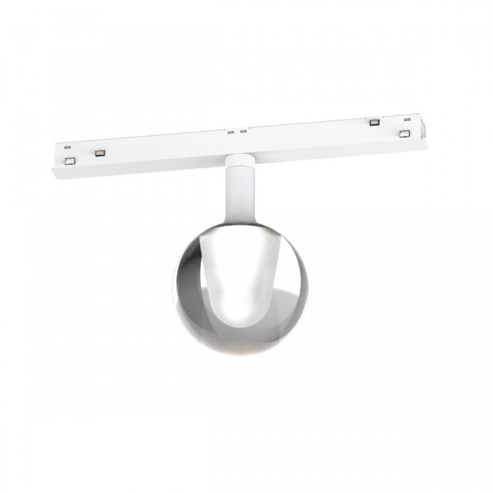 VK/04609/TR/DA/W/W - EIVA, Led φωτιστικό για Led μαγνητική ράγα λεπτή 48V, DALI, 3000K. 375lm. 3W. 360°. CRI>90, ø7.5cm, IP20, λευκό VK/04609/TR/DA/W/W - EIVA, Led φωτιστικό για Led μαγνητική ράγα λεπτή 48V, DALI, 3000K. 375lm. 3W. 360°. CRI>90, ø7.5cm, IP20, λευκό