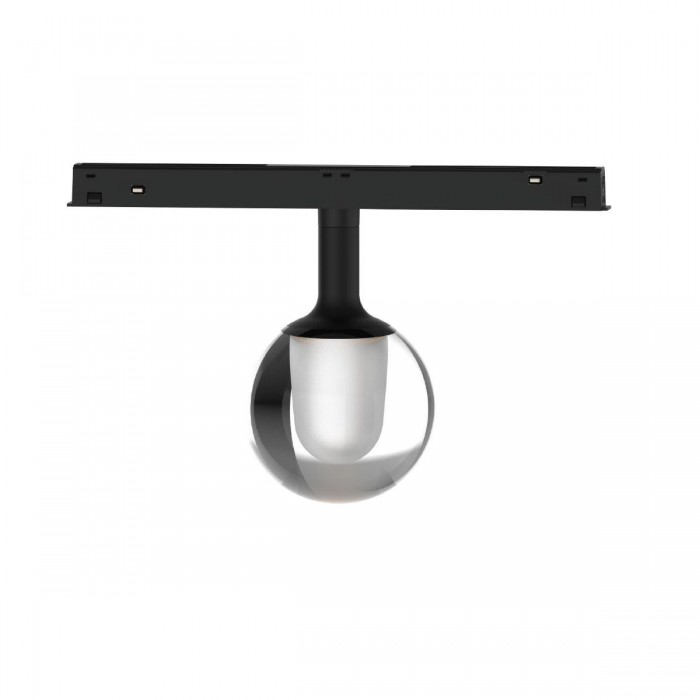 VK/04609/TR/DA/B/W - EIVA, Led φωτιστικό για Led μαγνητική ράγα λεπτή 48V, DALI, 3000K. 375lm. 3W. 360°. CRI>90, ø7.5cm, IP20, μαύρο VK/04609/TR/DA/B/W - EIVA, Led φωτιστικό για Led μαγνητική ράγα λεπτή 48V, DALI, 3000K. 375lm. 3W. 360°. CRI>90, ø7.5cm, IP20, μαύρο
