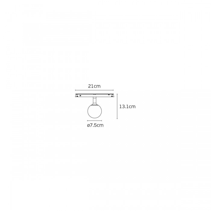 VK/04609/TR/DA/B/W - EIVA, Led φωτιστικό για Led μαγνητική ράγα λεπτή 48V, DALI, 3000K. 375lm. 3W. 360°. CRI>90, ø7.5cm, IP20, μαύρο VK/04609/TR/DA/B/W - EIVA, Led φωτιστικό για Led μαγνητική ράγα λεπτή 48V, DALI, 3000K. 375lm. 3W. 360°. CRI>90, ø7.5cm, IP20, μαύρο