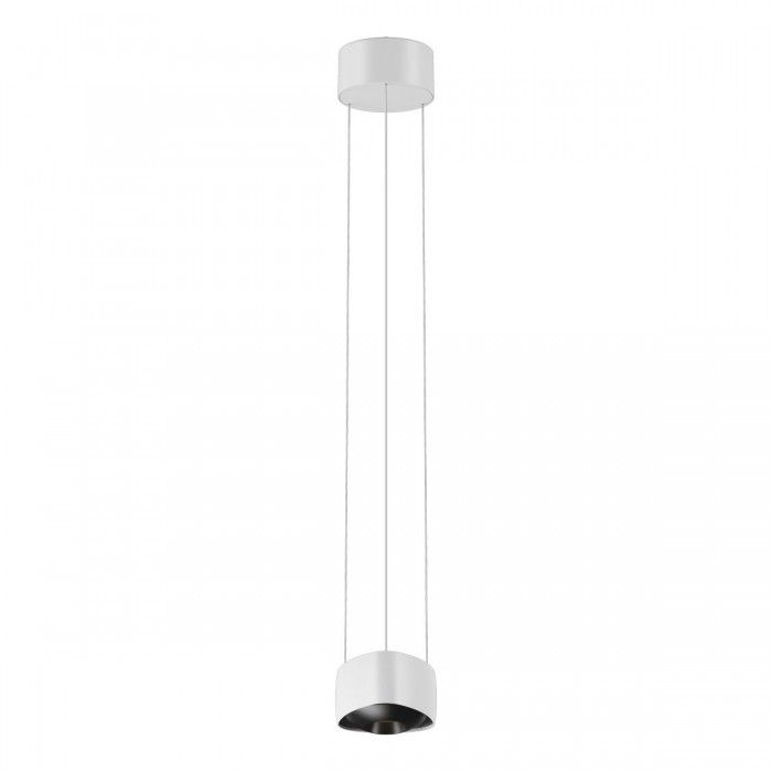 VK/04691/PE/D/W/W - Λευκό. 3000K. 20W. 1958lm. AC220-240V. Up70°, Down45°. LED Bridgelux COB. Τροφοδοτικό KGP. Οροφής/κρεμαστό. -20°C → 45°C. 50.000hrs. Clicks 20.000. Dim Yes, Triac. CRI>90. Αλουμίνιο + γυαλί. IP20 