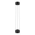 VK/04691/PE/D/B/W - Μαύρο. 3000K. 20W. 1958lm. AC220-240V. Up70°, Down45°. LED Bridgelux COB. Τροφοδοτικό KGP. Οροφής/κρεμαστό. -20°C → 45°C. 50.000hrs. Clicks 20.000. Dim Yes, Triac. CRI>90. Αλουμίνιο + γυαλί. IP20 