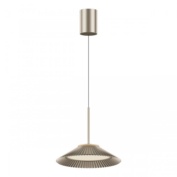 VK/04693/PE/D/CG/W - Champagne Gold. 3000K. 18W. 1833lm. AC220-240V. 85°. LED Bridgelux. Τροφοδοτικό KGP. Οροφής/κρεμαστό. -20°C → 45°C. 50.000hrs. Clicks 20.000. Dim Yes, triac. CRI>90. Αλουμίνιο + PC. IP20 VK/04693/PE/D/CG/W - Champagne Gold. 3000K. 18W. 1833lm. AC220-240V. 85°. LED Bridgelux. Τροφοδοτικό KGP. Οροφής/κρεμαστό. -20°C → 45°C. 50.000hrs. Clicks 20.000. Dim Yes, triac. CRI>90. Αλουμίνιο + PC. IP20