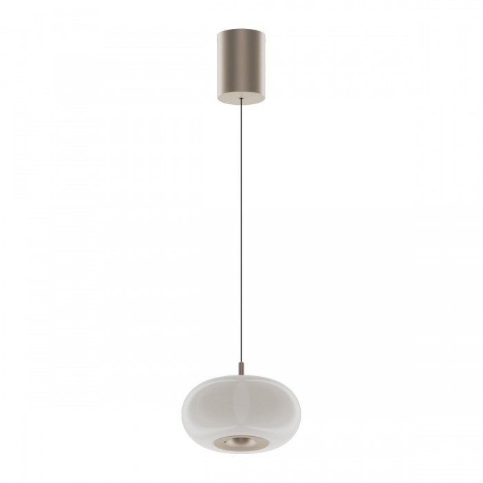 VK/04699/PE/D/CG/W - Λευκό/Champagne Χρυσό. 3000K. 12W. 1307lm. AC220-240V. 36°. LED Bridgelux + Sanan. Τροφοδοτικό KGP. Οροφής. -20°C → 45°C. 50.000hrs. Clicks 20.000. Dim Yes, triac. CRI>90. Γυαλί + αλουμίνιο. IP20