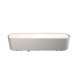 VK/04460/W/DW/6 - BISQIT, Φωτιστικό μαγνητικής ράγας 40V Ultra Slim, LED, 5W, 2700K-6000K, 208lm, 120°, CRI>90, IP20, λευκό