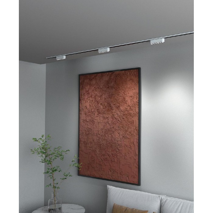 VK/04467/B/DW/6 - BISQIT, Φωτιστικό μαγνητικής ράγας 40V Ultra Slim, LED, 5W, 2700K-6000K, 376lm, 36°, CRI>90, IP20, μαύρο VK/04467/B/DW/6 - BISQIT, Φωτιστικό μαγνητικής ράγας 40V Ultra Slim, LED, 5W, 2700K-6000K, 376lm, 36°, CRI>90, IP20, μαύρο