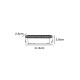 VK/04468/B/DW/6 - BISQIT, Φωτιστικό μαγνητικής ράγας 40V Ultra Slim, LED, 5W, 2700K-6000K, 143lm, 60°, CRI>90, IP20, μαύρο VK/04468/B/DW/6 - BISQIT, Φωτιστικό μαγνητικής ράγας 40V Ultra Slim, LED, 5W, 2700K-6000K, 143lm, 60°, CRI>90, IP20, μαύρο