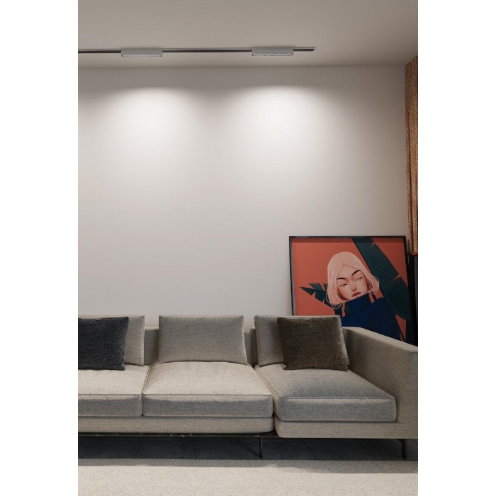VK/04468/B/DW/12 - BISQIT, Φωτιστικό μαγνητικής ράγας 40V Ultra Slim, LED, 8W, 2700K-6000K, 342lm, 60°, CRI>90, IP20, μαύρο VK/04468/B/DW/12 - BISQIT, Φωτιστικό μαγνητικής ράγας 40V Ultra Slim, LED, 8W, 2700K-6000K, 342lm, 60°, CRI>90, IP20, μαύρο