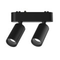 VK/04469/TR/B/DW/S/2 - BISQIT, Φωτιστικό σποτ μαγνητικής ράγας 40V Ultra Slim, LED, 2x4W, 2700K-6000K, 518lm, 24°, CRI>90, IP20, μαύρο VK/04469/TR/B/DW/S/2 - BISQIT, Φωτιστικό σποτ μαγνητικής ράγας 40V Ultra Slim, LED, 2x4W, 2700K-6000K, 518lm, 24°, CRI>90, IP20, μαύρο