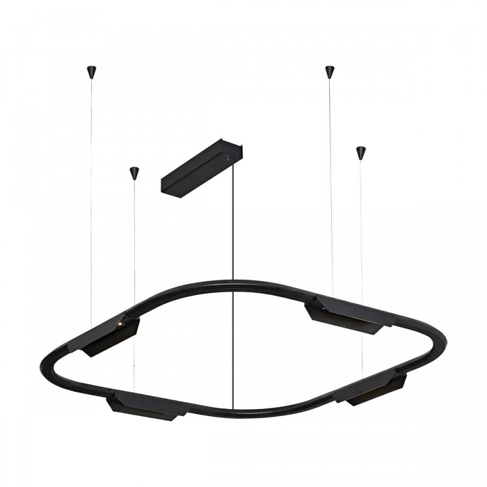 VK/04715/PE/D/B/W/63 - Μαύρο. 3000K. 25W. 4x338lm. AC200-240V. 36°. LED Bridgelux 3030. Οροφής/κρεμαστό. < 45°C. 50.000hrs. Dim Yes, Triac. CRI>90. Αλουμίνιο. IP20 VK/04715/PE/D/B/W/63 - Μαύρο. 3000K. 25W. 4x338lm. AC200-240V. 36°. LED Bridgelux 3030. Οροφής/κρεμαστό. < 45°C. 50.000hrs. Dim Yes, Triac. CRI>90. Αλουμίνιο. IP20