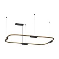 VK/04715/PE/D/GDB/W/113 - Χρυσό/Μαύρο. 3000K. 25W. 4x338lm. AC200-240V. 36°. LED Bridgelux 3030. Οροφής/κρεμαστό. < 45°C. 50.000hrs. Dim Yes, Triac. CRI>90. Αλουμίνιο. IP20 