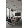 VK/04715/PE/D/GDB/W/113 - Χρυσό/Μαύρο. 3000K. 25W. 4x338lm. AC200-240V. 36°. LED Bridgelux 3030. Οροφής/κρεμαστό. < 45°C. 50.000hrs. Dim Yes, Triac. CRI>90. Αλουμίνιο. IP20 
