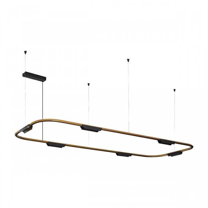 VK/04715/PE/D/GDB/W/163 - Χρυσό/Μαύρο. 3000K. 38W. 6x338lm. AC200-240V. 36°. LED Bridgelux 3030. Οροφής/κρεμαστό. < 45°C. 50.000hrs. Dim Yes, Triac. CRI>90. Αλουμίνιο. IP20 VK/04715/PE/D/GDB/W/163 - Χρυσό/Μαύρο. 3000K. 38W. 6x338lm. AC200-240V. 36°. LED Bridgelux 3030. Οροφής/κρεμαστό. < 45°C. 50.000hrs. Dim Yes, Triac. CRI>90. Αλουμίνιο. IP20