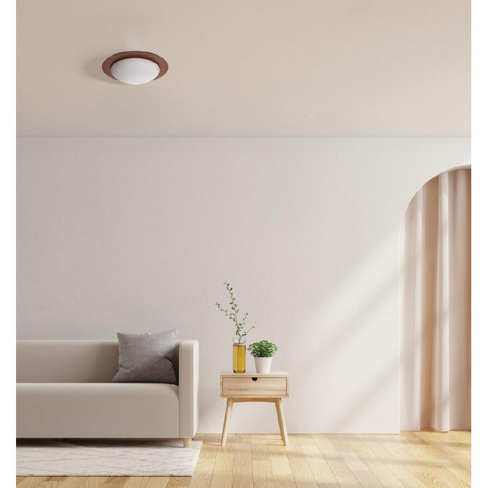 VK/04577/CE/WD/W - Φωτιστικό LED οροφής, Φυσικό ξύλο. 3000K. 1.200lm. 12W. CRI>80. IP20 VK/04577/CE/WD/W - Φωτιστικό LED οροφής, Φυσικό ξύλο. 3000K. 1.200lm. 12W. CRI>80. IP20