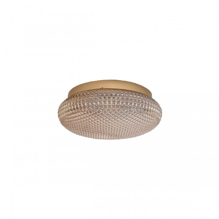 VK/04578/CE/GD/W - Φωτιστικό LED οροφής, χρυσό. 3000K. 1.200lm. 12W. CRI>80. IP20