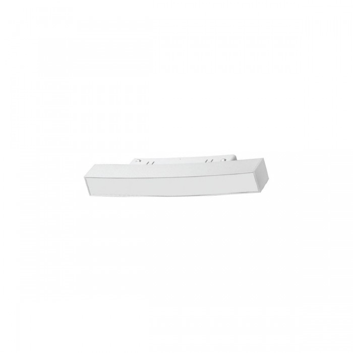 VK/04624/TR/DA/1/W/W - ENTO, Led φωτιστικό για μαγνητική στρογγυλή ράγα DALI, 48V. 3000K. 8W. 380lm. CRI>90, για διάμετρο 1μ., λευκό VK/04624/TR/DA/1/W/W - ENTO, Led φωτιστικό για μαγνητική στρογγυλή ράγα DALI, 48V. 3000K. 8W. 380lm. CRI>90, για διάμετρο 1μ., λευκό