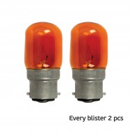 VK/505/B22/OR/2 - Λαμπάκι νυχτός, B22, 7W, πορτοκαλί, 2 τεμ. VK/505/B22/OR/2 - Λαμπάκι νυχτός, B22, 7W, πορτοκαλί, 2 τεμ.