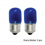 VK/505/E27/BL/2 - Λαμπάκι νυχτός, Ε27, 7W, μπλε, 2 τεμ. VK/505/E27/BL/2 - Λαμπάκι νυχτός, Ε27, 7W, μπλε, 2 τεμ.