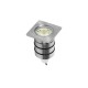 VK/01055/304/MC - Φωτιστικό δαπέδου χωνευτό, Module Led, 350mA-700mA, Δαχτυλίδι ανοξείδωτο 304. IP65, 5x5x5.5cm, νίκελ ματ VK/01055/304/MC - Φωτιστικό δαπέδου χωνευτό, Module Led, 350mA-700mA, Δαχτυλίδι ανοξείδωτο 304. IP65, 5x5x5.5cm, νίκελ ματ