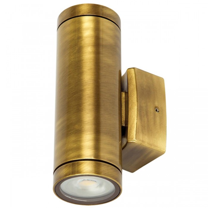 VK/01046/ABS - Φωτιστικό τοίχου, 240V, 2xGU10, 2x12W (LED), IP65, ø6x18x10cm, μπρονζέ VK/01046/ABS - Φωτιστικό τοίχου, 240V, 2xGU10, 2x12W (LED), IP65, ø6x18x10cm, μπρονζέ