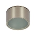 VK/01048/MC - Σποτ οροφής, 240V, GX53. Max 7W (LED). IP65, ø10x4.5cm, νίκελ ματ