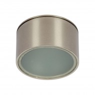 VK/01048/MC - Σποτ οροφής, 240V, GX53. Max 7W (LED). IP65, ø10x4.5cm, νίκελ ματ