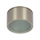 VK/01048/MC - Σποτ οροφής, 240V, GX53. Max 7W (LED). IP65, ø10x4.5cm, νίκελ ματ