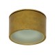 VK/01048/NB - Σποτ οροφής, 240V, GX53. Max 7W (LED). IP65, ø10x4.5cm, φυσικός μπρούτζος VK/01048/NB - Σποτ οροφής, 240V, GX53. Max 7W (LED). IP65, ø10x4.5cm, φυσικός μπρούτζος