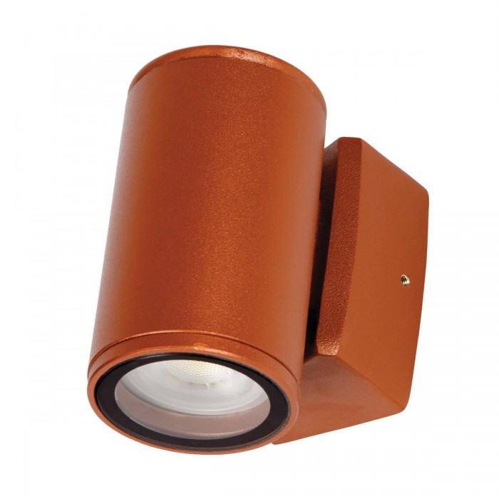 VK/01045/TC - Φωτιστικό τοίχου, 240V, GU10. Max 12W (LED). IP65, ø6x11x10cm, τερακότα VK/01045/TC - Φωτιστικό τοίχου, 240V, GU10. Max 12W (LED). IP65, ø6x11x10cm, τερακότα