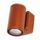 VK/01045/TC - Φωτιστικό τοίχου, 240V, GU10. Max 12W (LED). IP65, ø6x11x10cm, τερακότα VK/01045/TC - Φωτιστικό τοίχου, 240V, GU10. Max 12W (LED). IP65, ø6x11x10cm, τερακότα