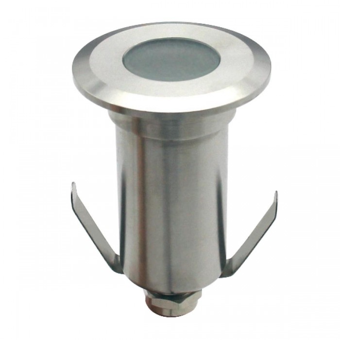 VK/02118/WW/10 - Φωτιστικό Led δαπέδου χωνευτό, 100-240V, 2.2W, 2700K, 10°, 180lm, CRI>80, IP68, ø5.2x8.1cm, ατσάλι VK/02118/WW/10 - Φωτιστικό Led δαπέδου χωνευτό, 100-240V, 2.2W, 2700K, 10°, 180lm, CRI>80, IP68, ø5.2x8.1cm, ατσάλι