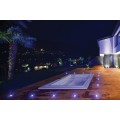 VK/02118/WW/10 - Φωτιστικό Led δαπέδου χωνευτό, 100-240V, 2.2W, 2700K, 10°, 180lm, CRI>80, IP68, ø5.2x8.1cm, ατσάλι