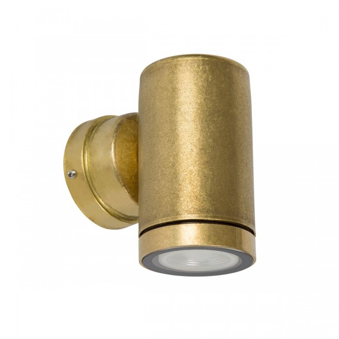 VK/01092/NB - Φωτιστικό τοίχου, 240V, GU10. Max 6W (LED). IP65, ø5x9x8.5cm, φυσικός μπρούτζος VK/01092/NB - Φωτιστικό τοίχου, 240V, GU10. Max 6W (LED). IP65, ø5x9x8.5cm, φυσικός μπρούτζος