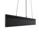 VK/04402/120/B/W - Γραμμικό φωτιστικό κρεμαστό LED, 220-240V, 25W, 3000K, 595lm, IP45, 119.9x100cm, μαύρο VK/04402/120/B/W - Γραμμικό φωτιστικό κρεμαστό LED, 220-240V, 25W, 3000K, 595lm, IP45, 119.9x100cm, μαύρο