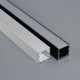 VK/16/B/W/3 - Προφίλ αλουμινίου για LED ταινίες, IP20. Προφίλ αλουμινίου, μαύρο, 3m με λευκό κάλυμμα & στοπ. 3.000x35x35mm VK/16/B/W/3 - Προφίλ αλουμινίου για LED ταινίες, IP20. Προφίλ αλουμινίου, μαύρο, 3m με λευκό κάλυμμα & στοπ. 3.000x35x35mm