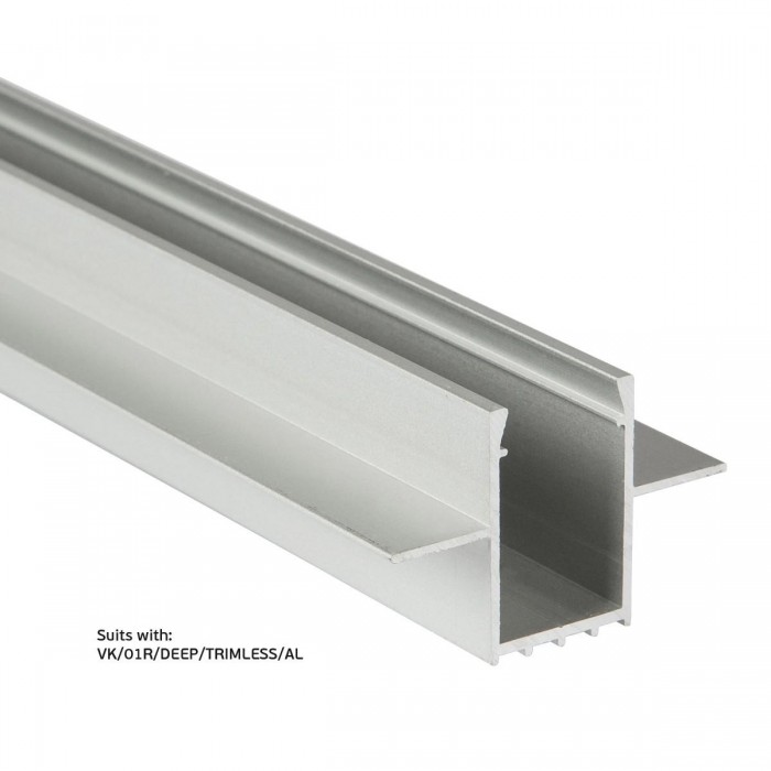 VK/K01/CL - Κάλυμμα για προφίλ, Διάφανο. 2000x16x4.5mm VK/K01/CL - Κάλυμμα για προφίλ, Διάφανο. 2000x16x4.5mm