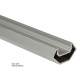 VK/K01/W - Κάλυμμα για προφίλ, Λευκό. 2000x16x4.5mm VK/K01/W - Κάλυμμα για προφίλ, Λευκό. 2000x16x4.5mm